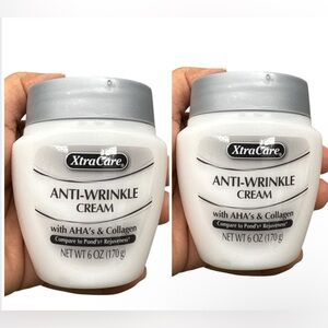 Extra care Anti-Wrinkle Cream with AHA's & Collagen - White set